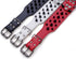 Spiked Studded Dog Collar, PU Leather Dog Collar, Adjustable Pet Collars for Medium or Large Breed Pet (L, Red3)...