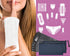 Sanitary Napkin Disposal Bags, Feminine Personal Disposal Bags, 200pcs Gray Opaque Bags and 2pcs Dark Blue Sanitary Napkin Storage Bags for Sanita...