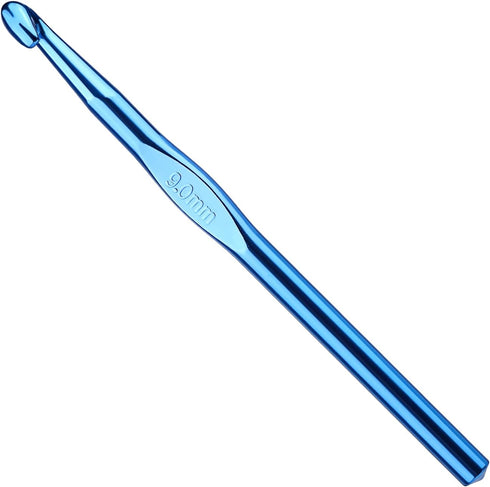 9mm Aluminum Crochet Hook, Smooth Crochet Needles, Knitting Needles for Yarn Craft, Great Handmade DIY Gift for Friends, Random Color......