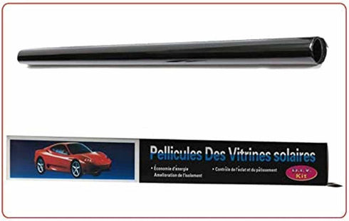 15% 20 in x 10 Ft DIY Professional Adhesive Window Tint Film Uncut Roll Car Wrap Film Automotive DIY Decals...