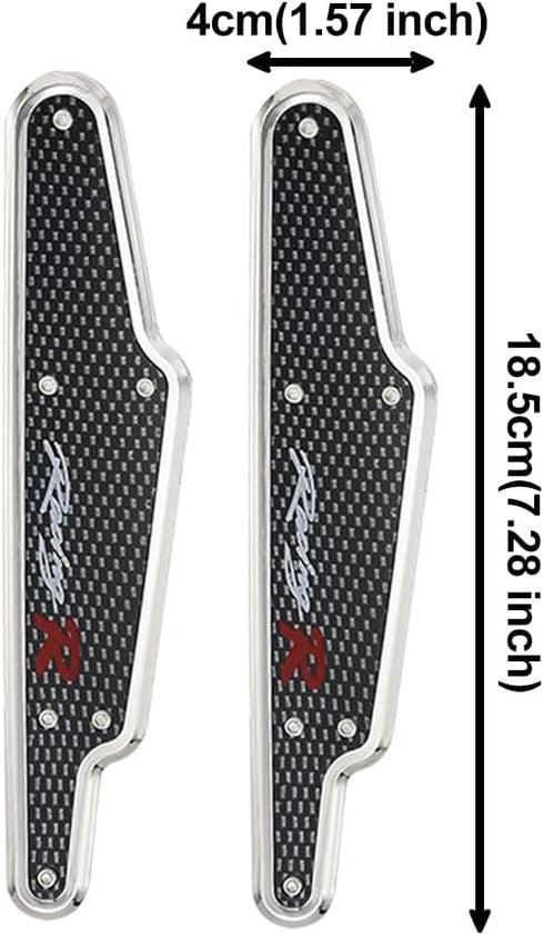 JSCARLIFE 1 Pair Car Windscreen Wiper Stand Windshield Wiper Wing Blade Spoiler (Black/2)...