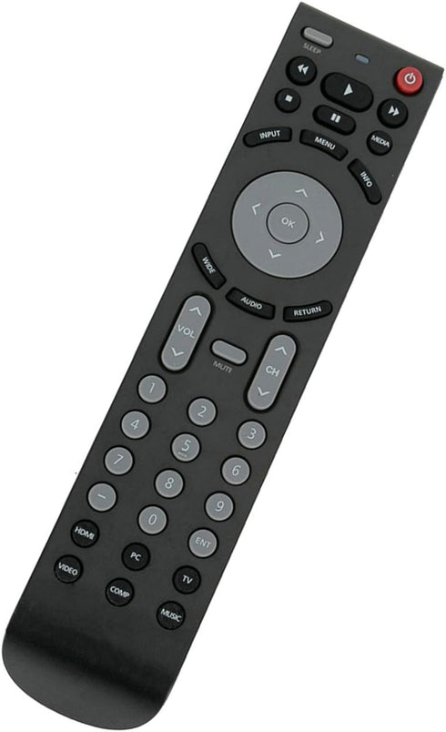 RMT-JR01 Replacement Remote fit for JVC TV JLE47BC3500 JLC32BC3000 JLC32BC3002 JLC37BC3000 JLC37BC3002 JLC42BC3000 JLC42BC3002 JLC47BC3000 JLC47BC...