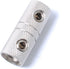 4 Guage Wire Splice Connectors 4 AWG Battery Cable Splicing Amplifier Wire Butt Connector Nickel Plated Brass 4PCS with Heat Shrink Tube...