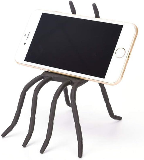 HM5018AK Ajustable Spider Multi Function Grip Mobile Phone Holder Stand Mount for iPhone 14 13 12 11 XS Samsung Smartphone Black...