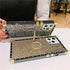 for Samsung Galaxy Z Flip 4 Bling Case,Luxury Bling Glitter Sparkle Cute Gold Square Corner Soft Trunk Cover with Finger Ring Grip Kickstand Phone...