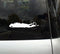 Applicable Pun Long Island Shape Decal – 8 Inch White Vinyl Paumanok Sticker for Car, Laptop, Glass, and More...