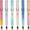 6 Pcs Inkless Eternal Pencils Everlasting Infinity Gradient Color Pencil with Eraser Eternal Pencil For School Office for Writing Sketch Drawing (...
