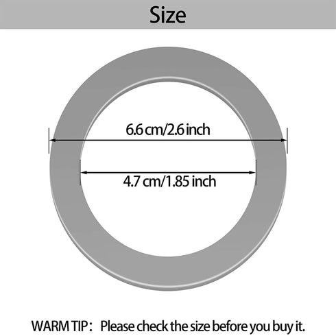 Boao 5 Pack Rubber Gaskets Replacement Seal Blender Replacement Parts Silicone O-Ring Gasket Seal Compatible with Oster and Osterizer Cuisinart Cb...