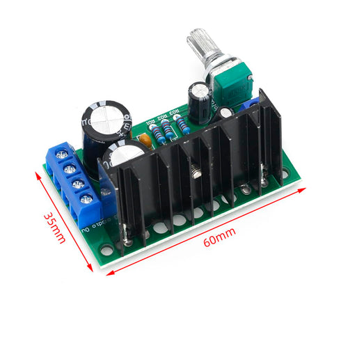 HiLetgo 2pcs TDA2050 Mono Audio Amplifier Module Digital Mono Amplifier Board AMP DC/AC 5-24V Output 5W-120W for Speaker......