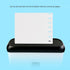 Stapler, paper stapler without staples, Desk Stapler Staple Free Stapler Environmentally Friendly ABS Stapler Safe for Office Documents (Purple)...