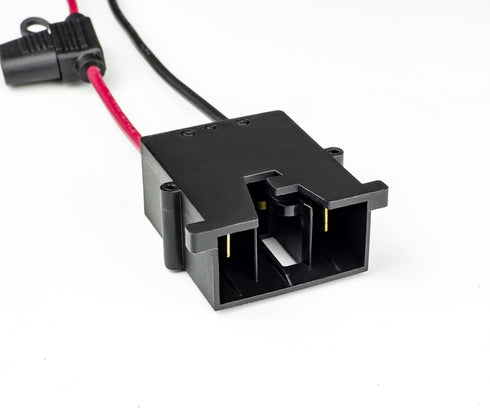Replacement Wire Harness Connector Compatible with Power Wheels 12 Volt Battery,12AWG Wire with Fuse, Lithium LiFePO4 and Lead-Acid Batteries Both...