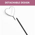 Large Lash Mirror for Eyelash Extension?Detachable Eyelash Mirror Stainless Steel Eyelash Makeup Mirror lash Extension Supplies & Tool...