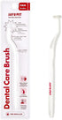 Dental Care Brush (Firm Bristles) - Resilient Toothbrush for Dog Tartar & Plaque Removal, Horizontal Head and S-curved Body...