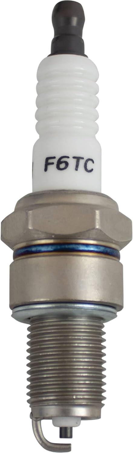 Stens New Torch Spark Plug 131-047 Compatible with Champion N9YC, NGK BP6ES, Torch F6TC , White...