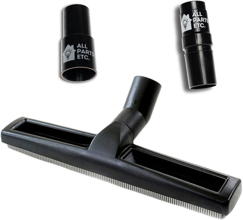 1.25” Squeegee Floor Tool for Wet/Dry Vacuums – Water Removal Attachment with 1 3/8” & 1.5” Adapters – Compatible with Shop Vac, Craftsman, Milwau...