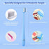 Y-Kelin V-Shaped Orthodontic Toothbrush for Braces Brackets 4 Count (Pack of 1) Soft Bristle with Inter Dental Brush...