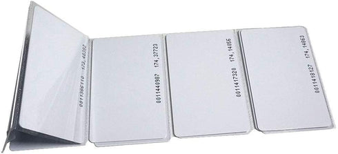 Meikuler 125Khz RFID Proximity Cards, 0.8mm ID Card for Door Entry Access Control System and Attendance, Read only (30)...