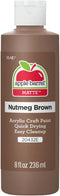 Apple Barrel Acrylic Paint in Assorted Colors (8 Ounce), J20432 Nutmeg- Pack of 1...
