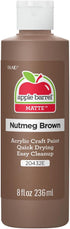 Apple Barrel Acrylic Paint in Assorted Colors (8 Ounce), J20432 Nutmeg- Pack of 1...