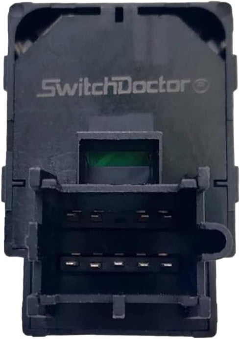 SWITCHDOCTOR Mirror Switch for 2000-2002 Suburban, Silverado, Tahoe, Avalanche, Yukon, and 1999-2002 Sierra...