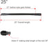 GOODVAC Universal 25" Long Flexible Crevice Tool with Detachable Brush for Dryer Lint, Under Furniture...