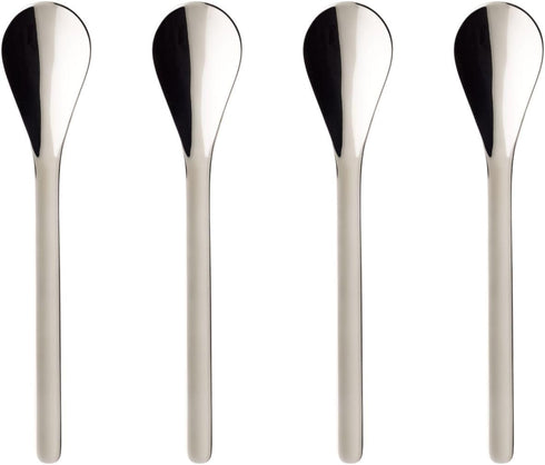 Villeroy & Boch 1264469555 Coffee Spoon Set, Silver...