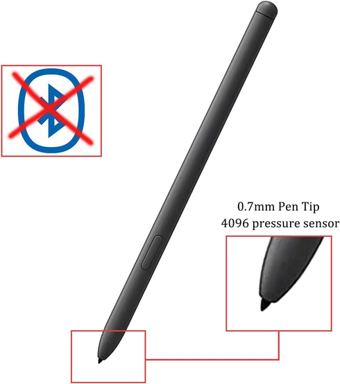 2 Pack Galaxy Tab S8 S Pen Replacement Pen for Samsung Galaxy Tab S8/S8 Plus/S8 Ultra Stylus Pen,EJ-PT870BJEGUJ,4096 Pressure Sensor(Mystic Black)...