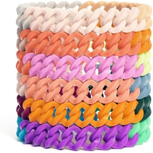 6 Pack Mosquito Repellent Bracelets for Adults and Kids, DEET-Free Insect & Bug Repellent Bands, Individually Wrapped Repellent Wristbands for Out...