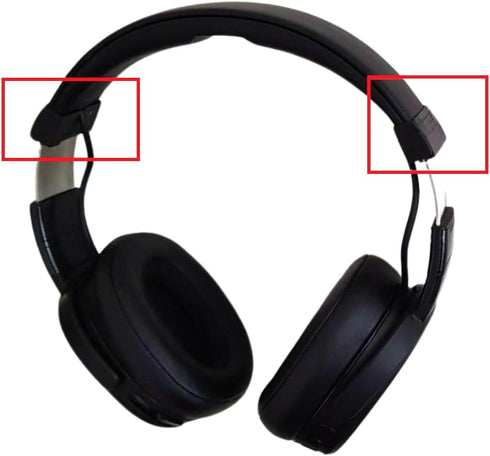 Replacement Hinges for Skullcandy Crusher Wireless Over-Ear Headphones (Black) (1)...