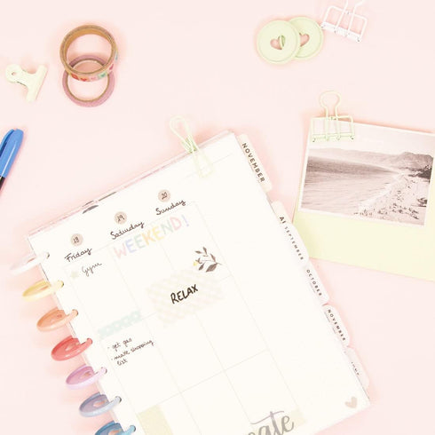 Craftelier - Set of 6 Metal Clamps with 3 Different Sizes and 3 Different Designs | Holds for Scrapbooking and Craft Materials | Dimensions Approx...