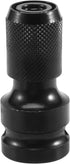 1/2 inch Square To 1/4 inch Black Hex Ratchet Socket Wrench Socket Adapter Spanner Set Drive Converter Impact Tool Hand Tools...