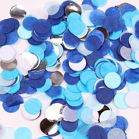 15mm Tissue Paper Confetti 5000 pcs Biodegradable Confetti Circle Wedding Birthday Party Decoration Royal Blue...