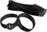 10-Pack Black reusable Patio Umbrella with Parasol Multifunctional Patio Umbrella Accessories Adjustable fastening strap...