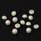 10mm Bridal Pearl Plastic Button with Shank Back by 12-pcs, TR-12201 (Ivory)...