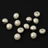 10mm Bridal Pearl Plastic Button with Shank Back by 12-pcs, TR-12201 (Ivory)...