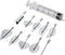 Gelatin Art Starter Kit - 11PCS 3D Pudding Cake Decorating DIY Tool Set Includes 10 PCS Gelatin Tools and 20ml Syringe Pudding Pastry Nozzles for ...