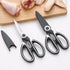 Kitchen Scissors Stainless Steel Sharp Blades - Multipurpose Kitchen Scissors Heavy Duty for Meat, Chicken, Fish, Vegetables, and Herbs – Bottle O...