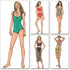 BUTTERICK PATTERNS B4526 Misses' Swimsuit and Wrap, Size EE (14-16-18-20)...