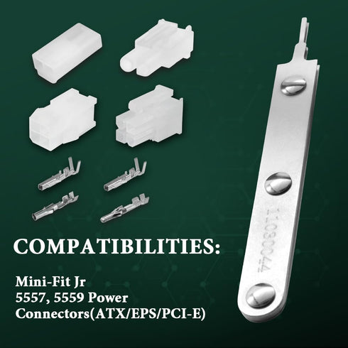 11030044 Pin Extractor Tool for Mini-Fit Series Terminal, ATX Pin Removal Tool Connector Accessories Terminal Removal Tool for Computer Maintenanc...