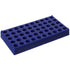 Lab Tube Stand 2PCS Polypropylene High Quality Blue 2ml Vial Rack Multi Function 50 Wells Stackable Tube Rack Laboratory Supplies...
