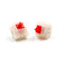 gateron Milky Red Switches for Mechanical Keyboard Silent Tactile Keyboard Switches 5 Pin Milky Yellow Linear Mechanical Switches 45gf...