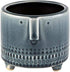 47th & Main Crackled Glazed Planter/Pot, Small, Gray...