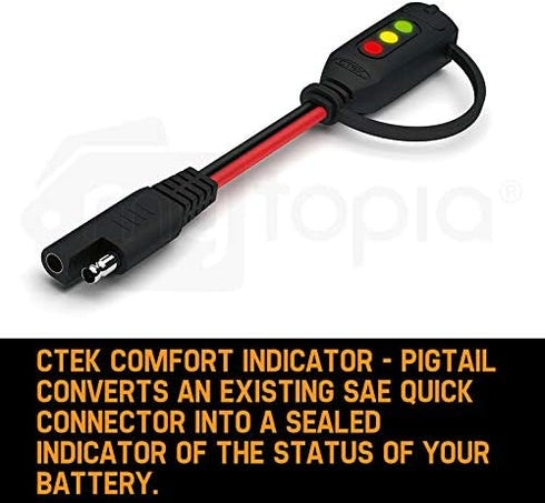 CTEK (56-564) Comfort Indicator Pigtail...