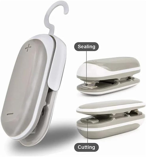 Mini Thermal Bag Sealer Portable Heat Sealer Small Thermal Sealer Mini Bag Sealer Compact Heat Sealer Freshness Always at Hand...