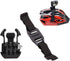 Acxico 1 Set of Vented Helmet Strap Mount for GOPRO Camera + Quick Release Buckle Mount...