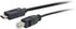 Legrand - C2G USB C to B Cable, Female to Male USB Cable, USB 2.0 Cable, 6 Foot Data Transfer Cable, Black USB Cord, 1 Count, C2G 28859...