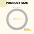 Replacement for Black and Decker Blender Gasket Rubber Seal Gasket Sealing O-Ring, Replace 132812-07, Compatible with Black & Decker Blender BL190...