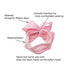 Yxiang 20PCS Baby Girl Bows Headbands, 4" Infant Bows Headbands Super Elastics Nylon Hairbands Cute Handmade Ribbon Bows for Babies Newborn Toddle...