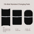 PHF Baby Changing Pad Covers for Boys Girls, 2 Pack Ultra Soft Breathable Microfiber Changing Pad Table Sheets for Most Baby Changing Pads, Black ...