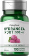 Piping Rock Hydrangea Root Capsules 500mg | 100 Count | Concentrated Extract Supplement | Non-GMO, Gluten Free...
